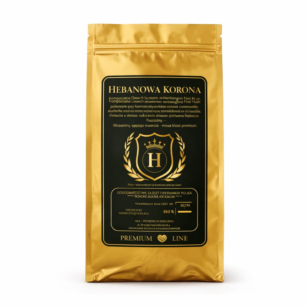 herbata hebanowa korona | luksusowa czarna herbata – kompozycja 2 darjeeling first flush.