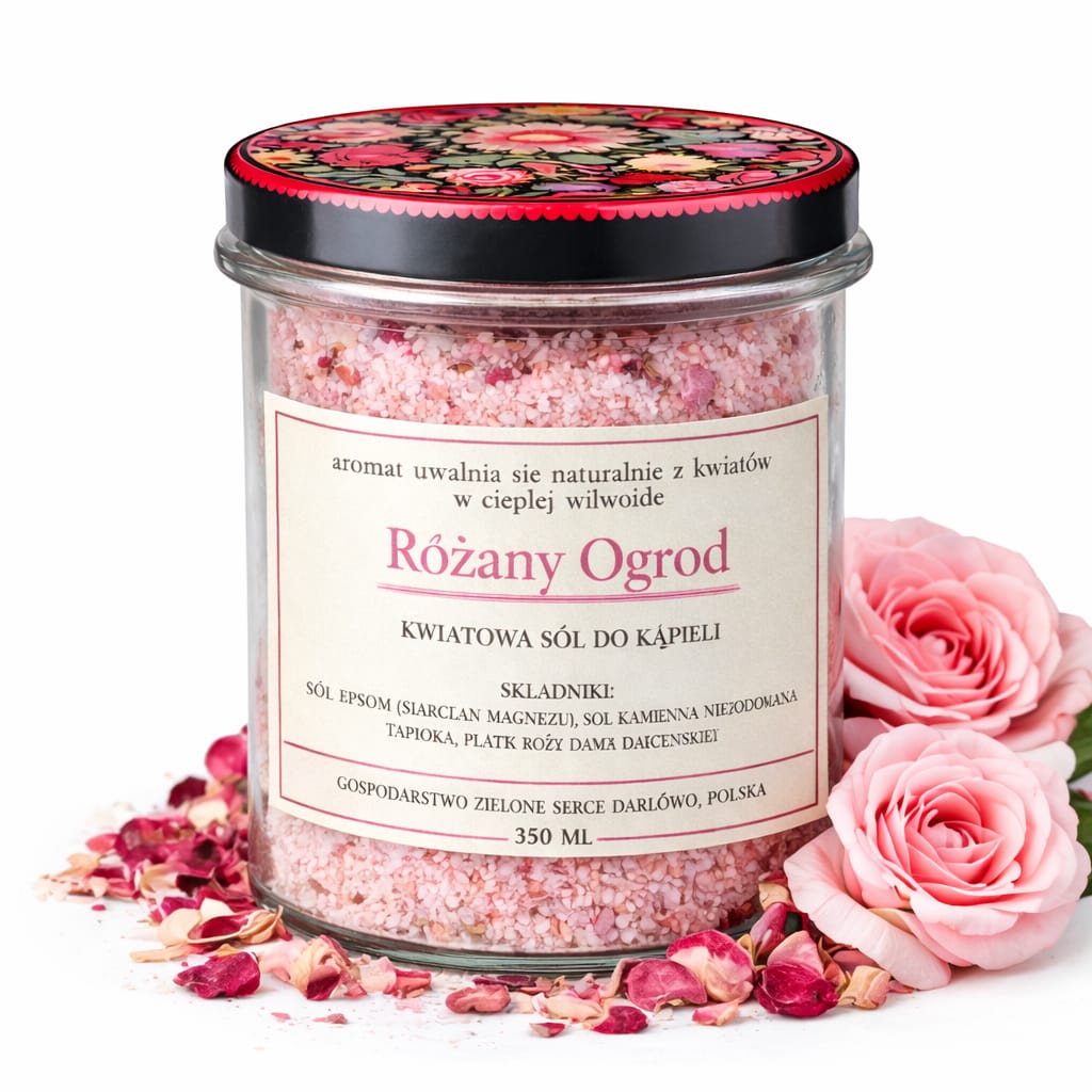 oddech i ciepło | ziołowa sól do kąpieli eko