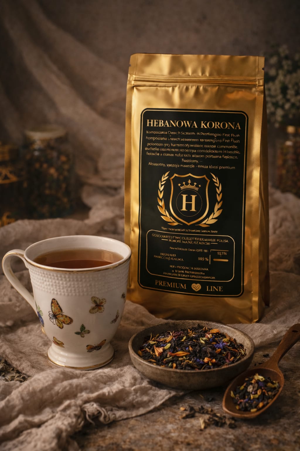 herbata hebanowa korona | luksusowa czarna herbata – kompozycja 2 darjeeling first flush.