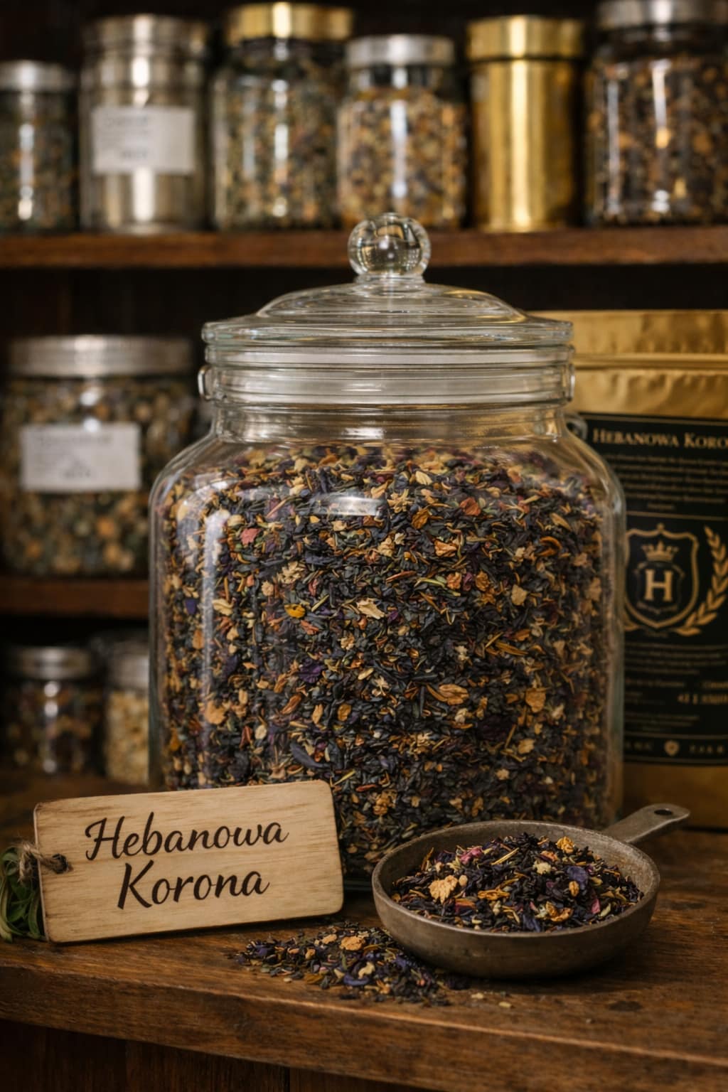 herbata hebanowa korona | luksusowa czarna herbata – kompozycja 2 darjeeling first flush.