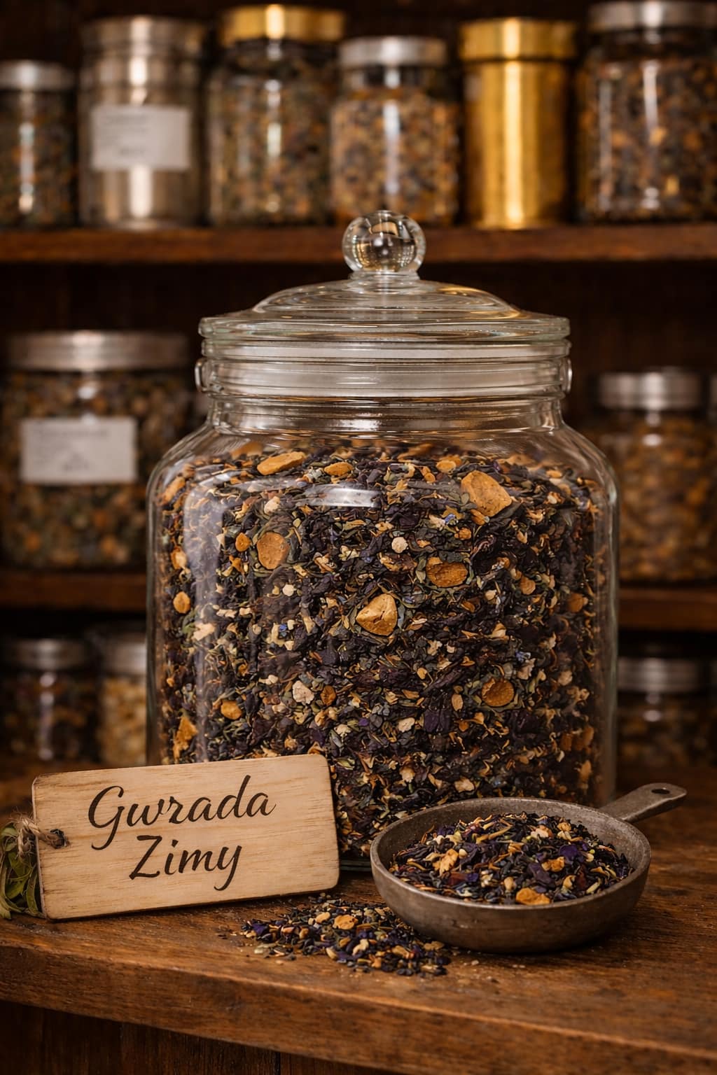 herbata gwiazda zimy | luksusowa czarna herbata z sycylijskimi cytrusami, wanilią i aksamitną nutą kwiatów i owoców