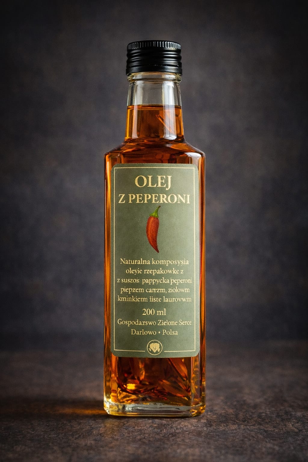 olej z peperoni ziołowy eko