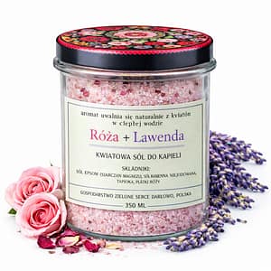 oddech i ciepło | ziołowa sól do kąpieli eko